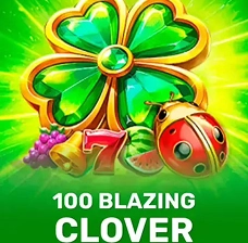 100 Blazing Clover lucky slot Crowngreen brand